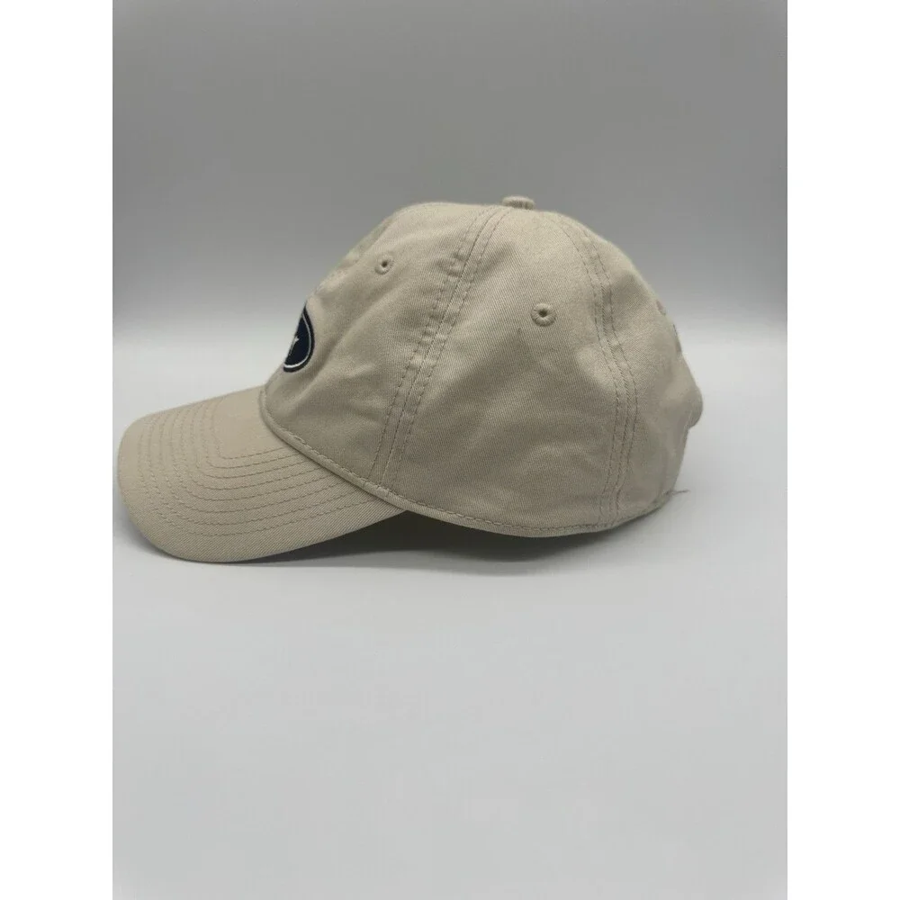 G. Loomis Fish Skeleton Logo Baseball Cap Beige One Size Strapback Hat The Game